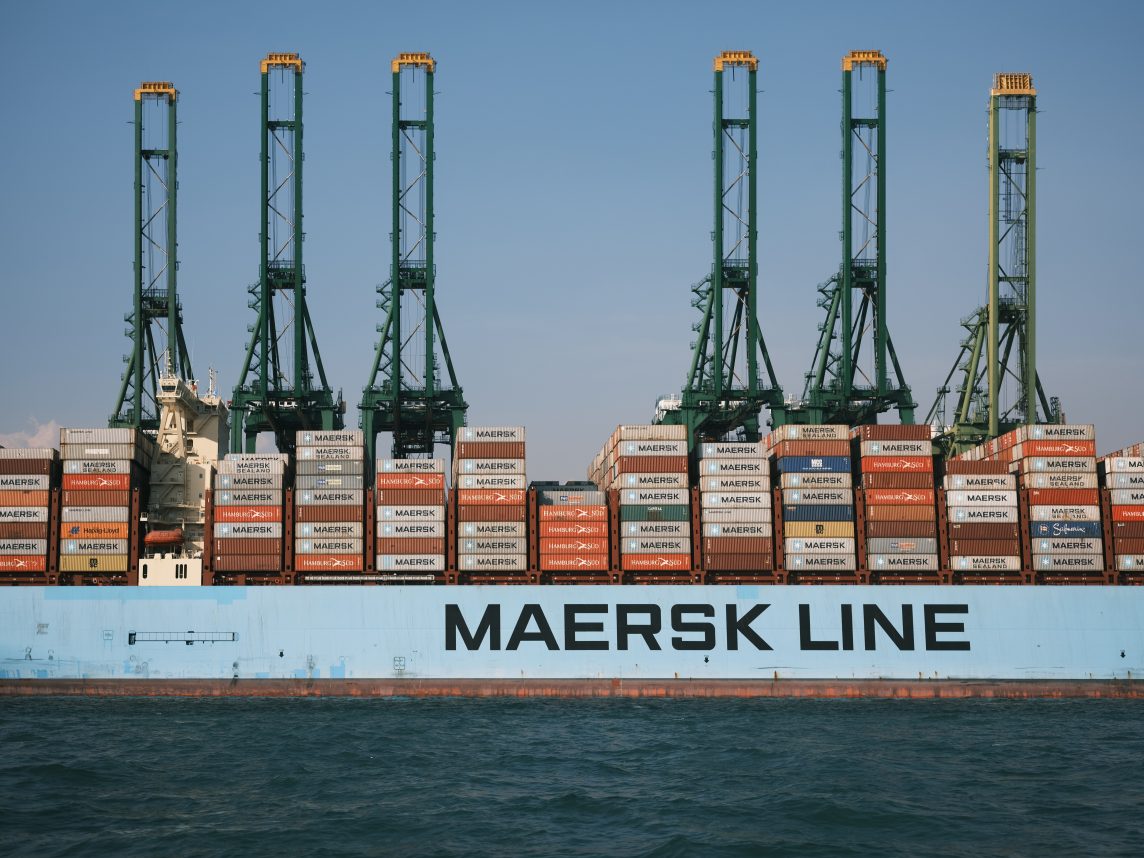 pandemic profits maersk shipping cargo freight industry invest airbus airline supply chain