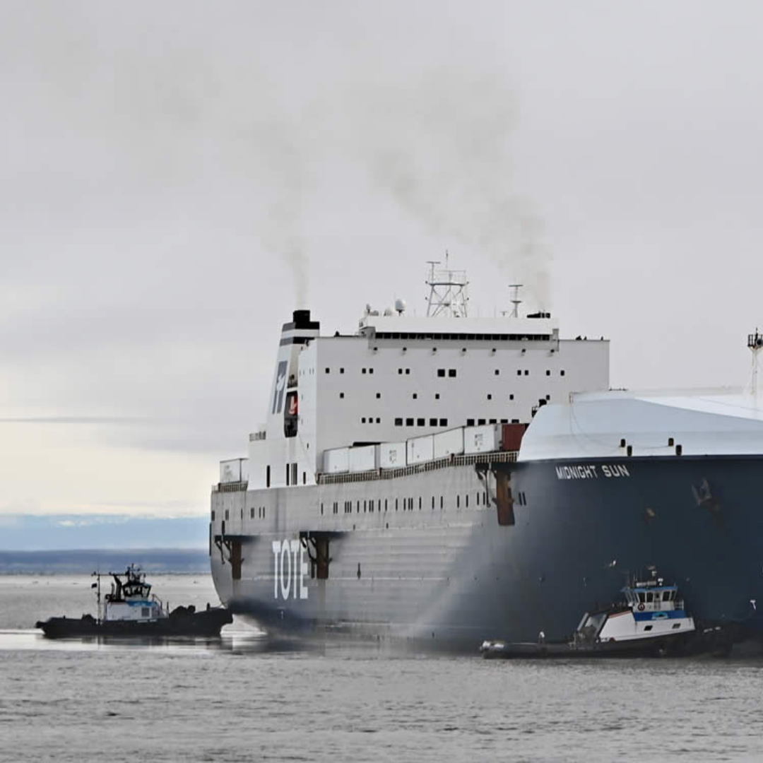 container ship freight forwarding alaska